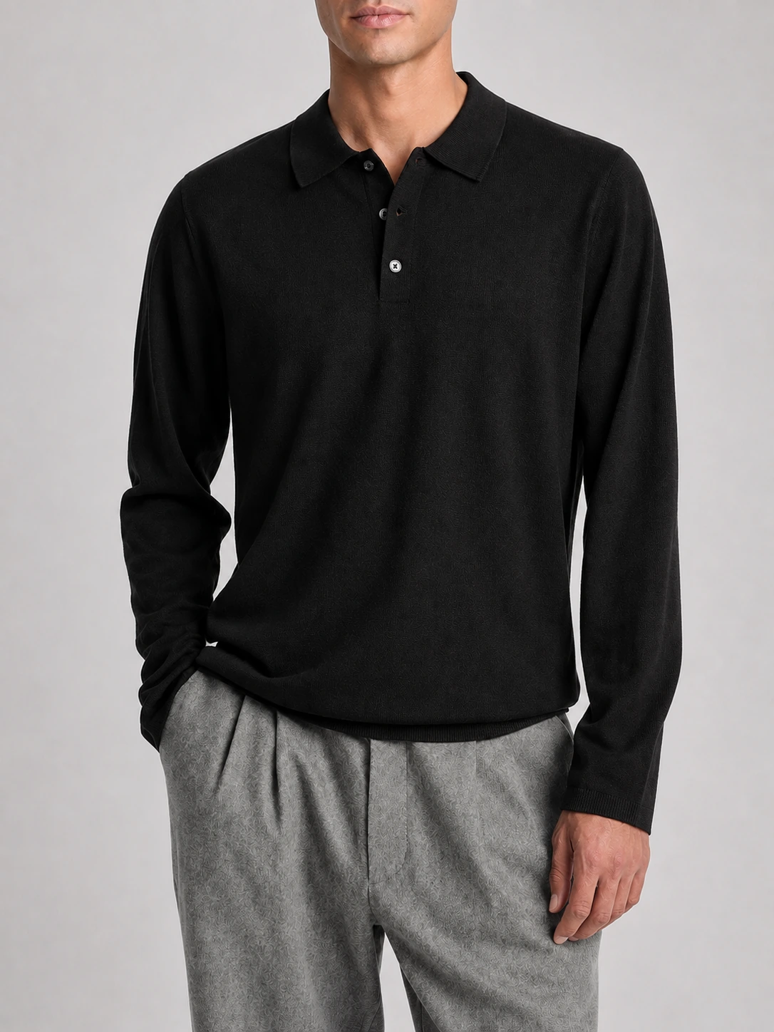 Custom Men's Polo Sweaters