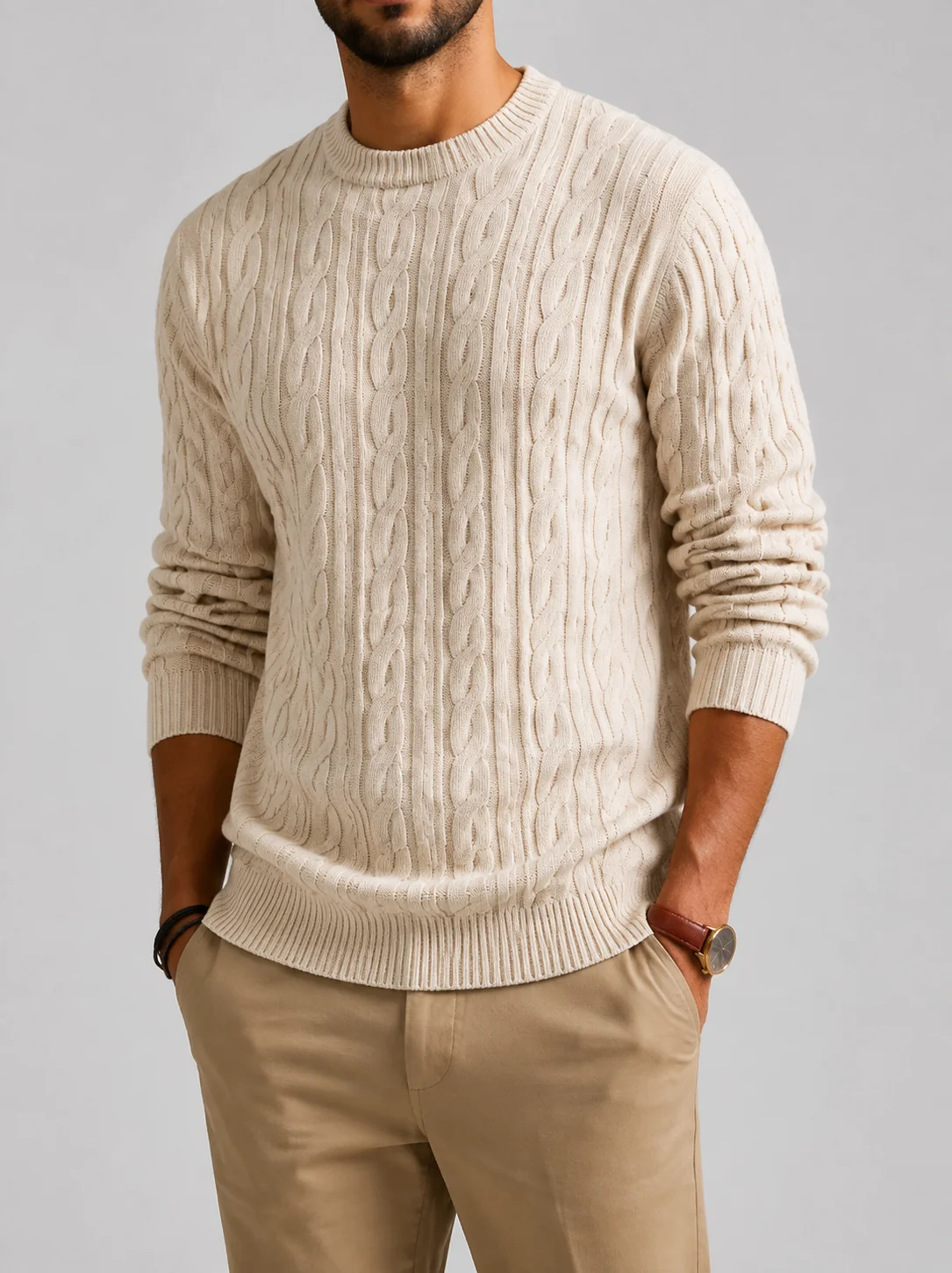 Custom Men's Pullover Sweaters