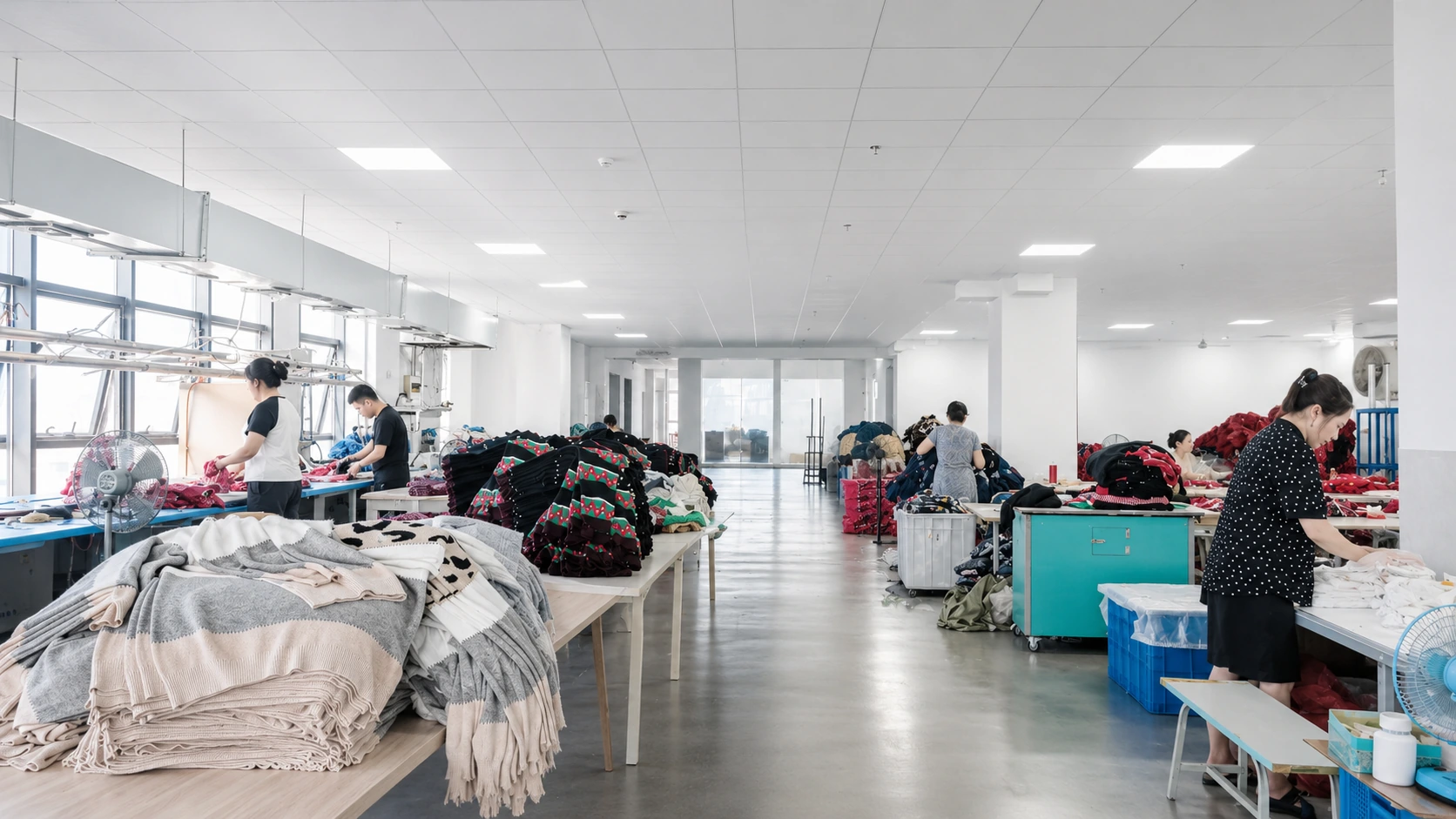 Lucky XFC Knitwear Production Workshop