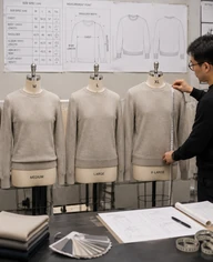 Men's sweater size grading issues