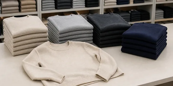 Warehouse existing blank stock and pre-set colors
