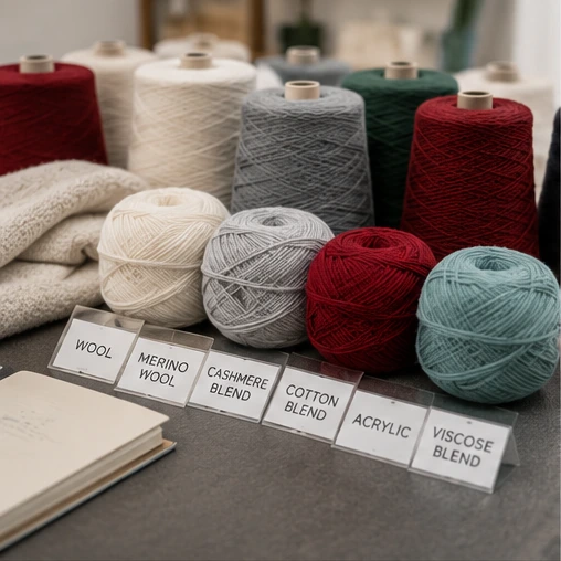 Yarn and knitting gauge review for Christmas sweater pattern clarity