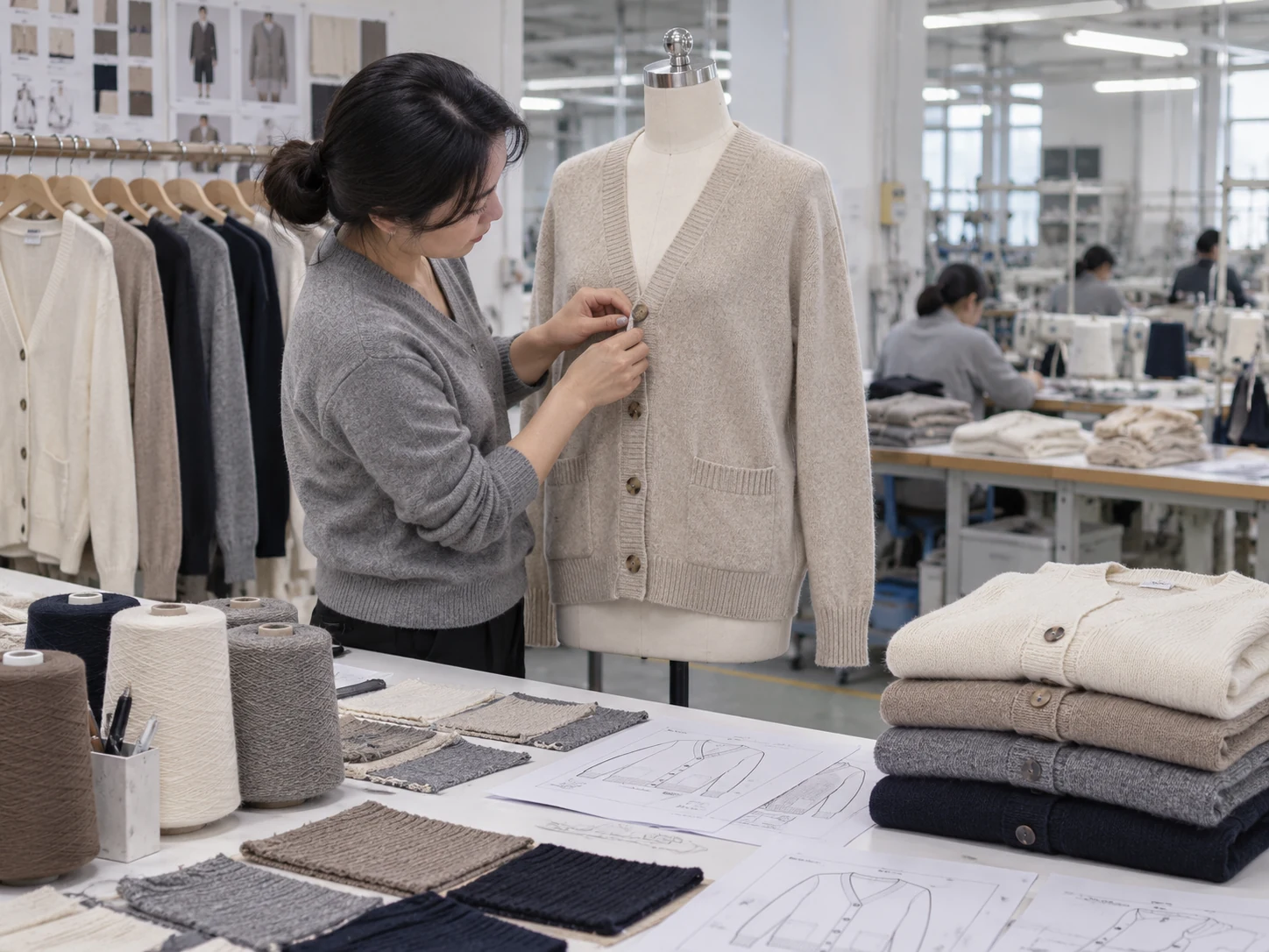 Custom Cardigan Manufacturer