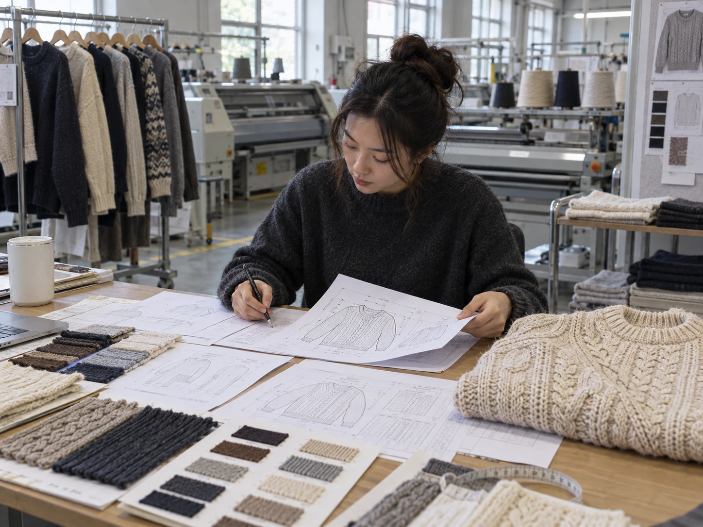 Custom sweater pattern development service
