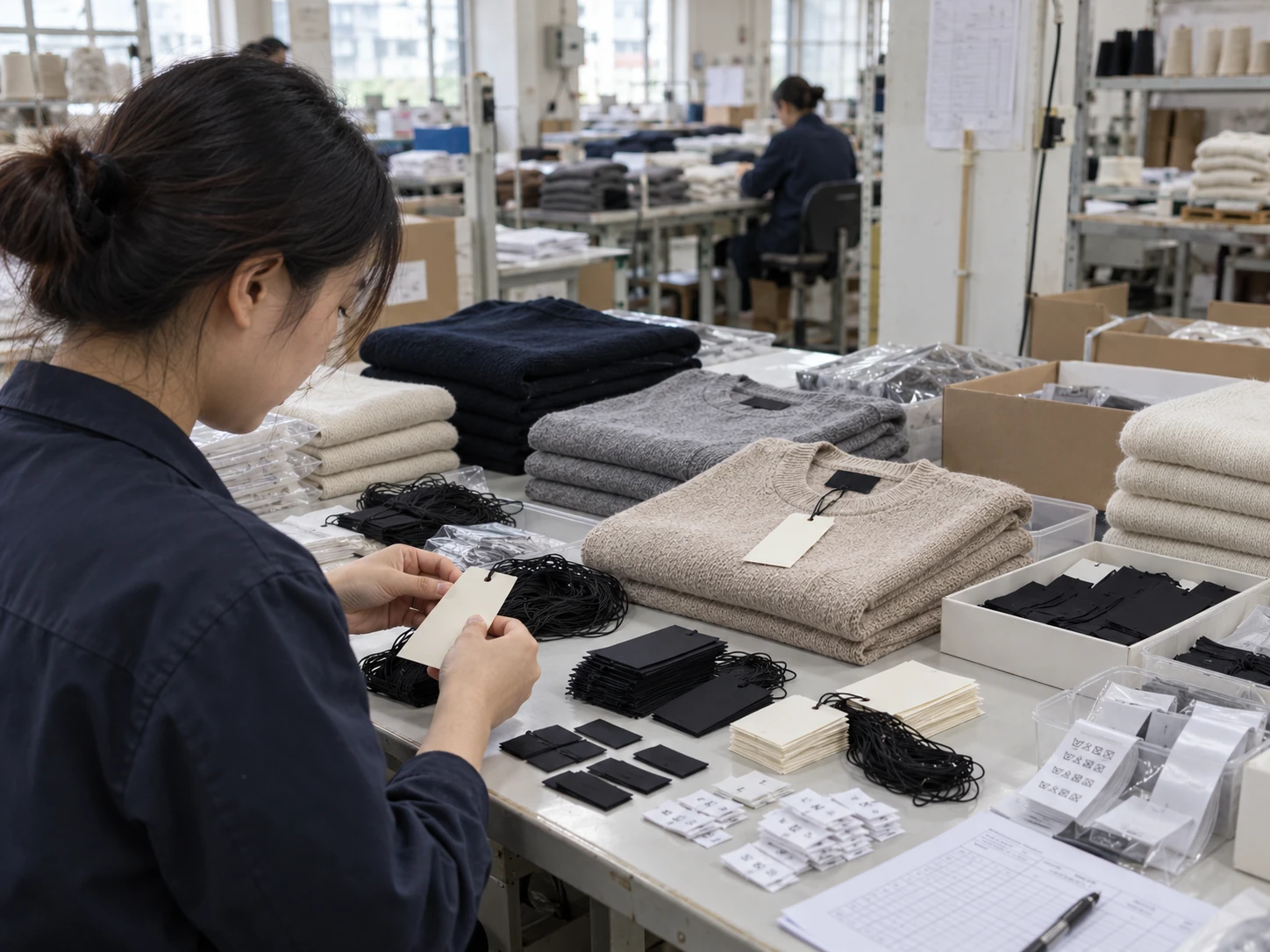 Private label sweater manufacturing for fashion brands