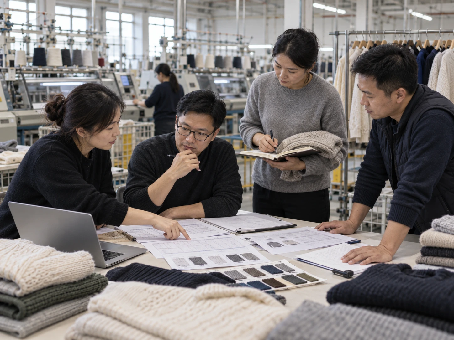 Fashion brands working with custom sweater manufacturer