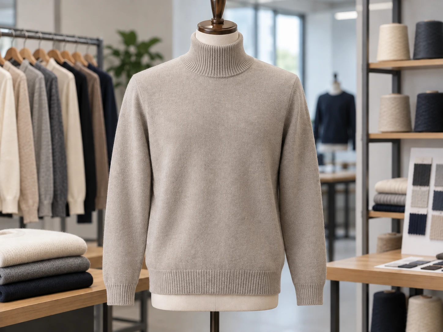 Custom Turtleneck Sweater Manufacturer
