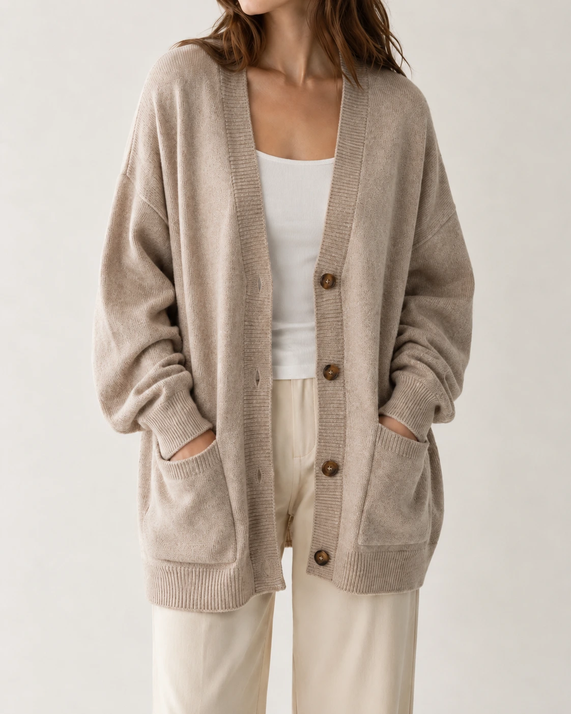 Oversized Cardigan Sweaters Manufacturing